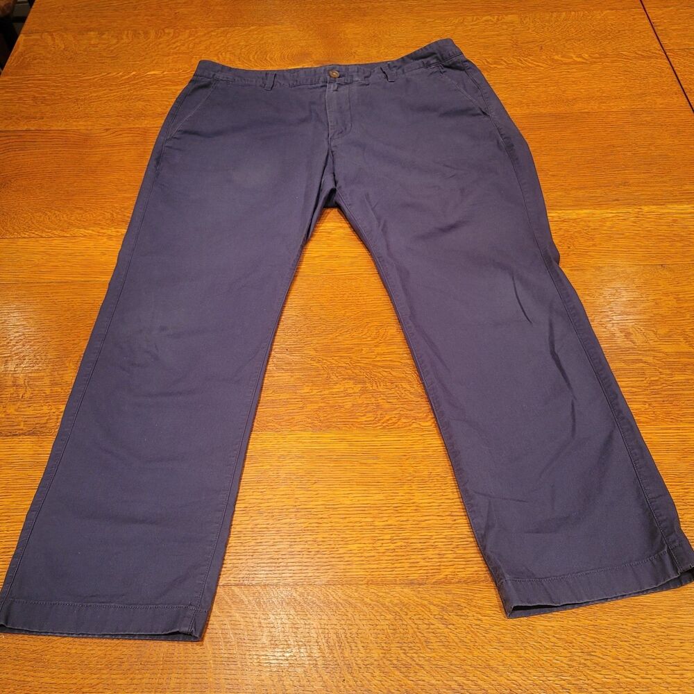 Bonobos Original Chino Slim Pants 100% Cotton Navy Blue 36x28